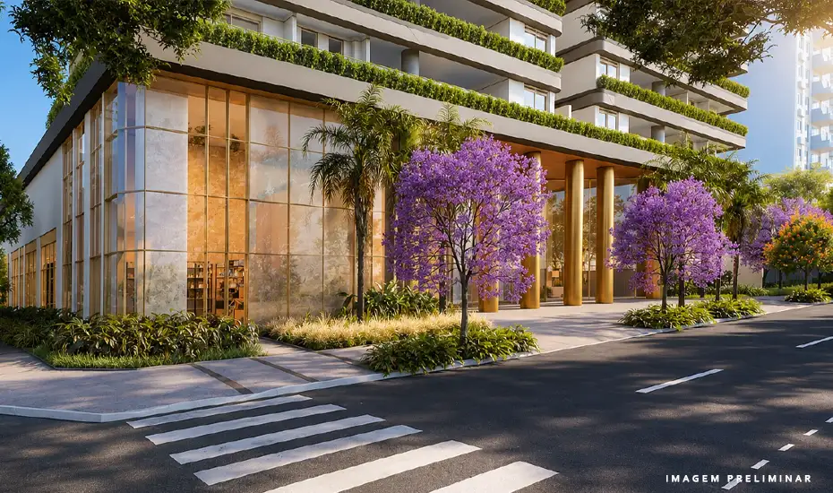 Le Six Ibirapuera - Acesso e Porte Cochère